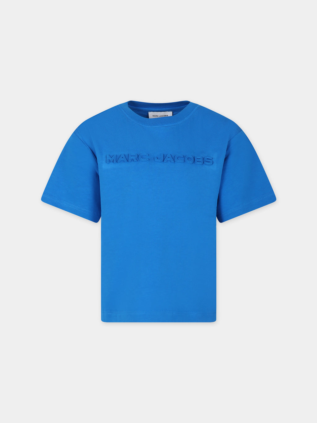 T-shirt bleu pour enfants avec logo